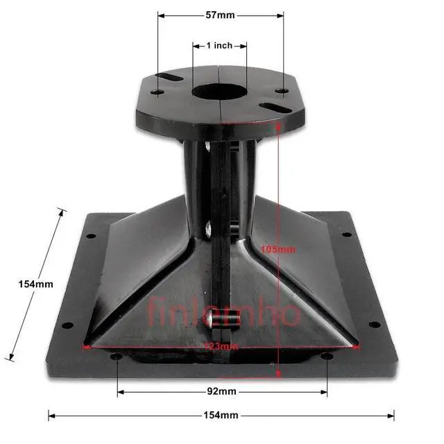 Alt view image 3 of 6 - 1PC DJ Speaker Tweeter Horn 120°x60° RMU206 Speaker Waveguide For Public Address Professional Audio Mixer Console Home Theater