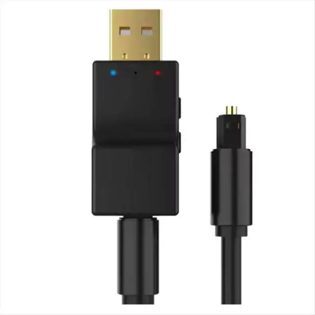 Alt view image 2 of 3 - USB Optical Bluetooth Audio Transmitter Low Latency Stereo Dual Stream Multi-Point Adapter for TV PC /3