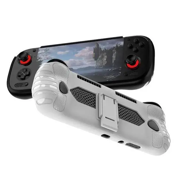 Alt view image 3 of 3 - TPU Case 2Pcs For AYN Odin 3 Gaming Console Protective Cover Skin Anti-Slip Ergonomic Grip Shockproof Case