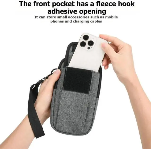 Main image of Case for Mobile 6 5 4 Gimbal Stabilizer Storage Bag Waist Pack Pouch Handheld Strap Box