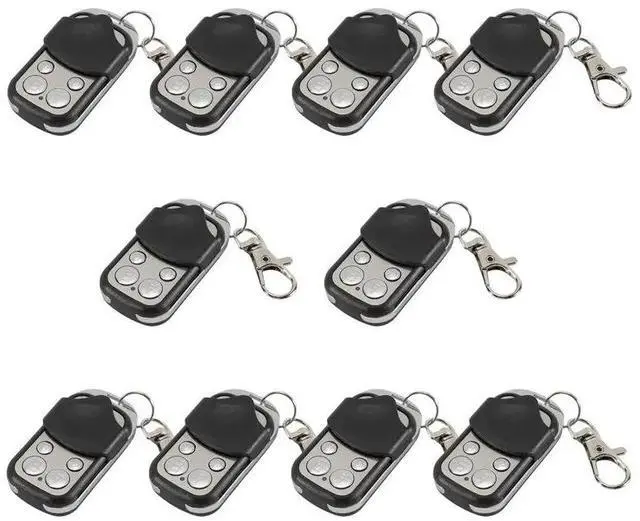 Main image of 10 Pcs Garage Door Remote Control 433Mhz For Car Garage Door Gate Cloning Remote Control Key