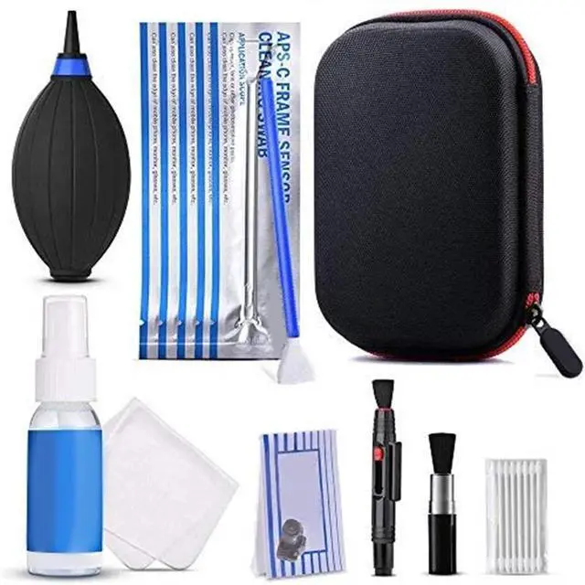 Main image of 9PCS Camera Cleaner Kit DSLR Lens Digital Camera Cleaning Set For SLR DV Cameras Clean Kit-AAAE