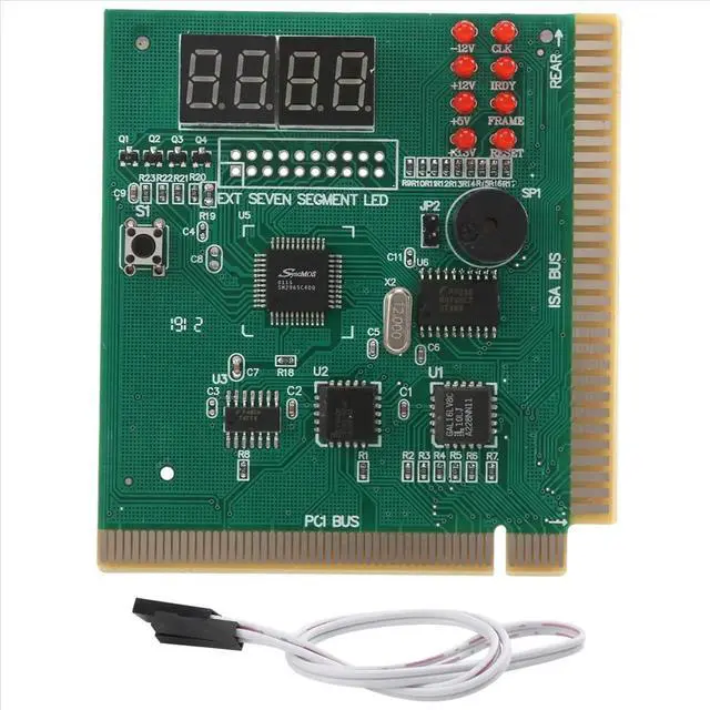 Alt view image 3 of 3 - Diagnostic PCI 4-Digit Card PC Motherboard Post Checker Tester Analyzer Laptop