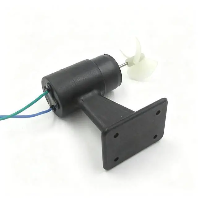 Alt view image 3 of 3 - Underwater Propeller Ship Model Thruster Black Motor Motor Engine Bait Boat Model 12v DC Brushed Underwater Thruster