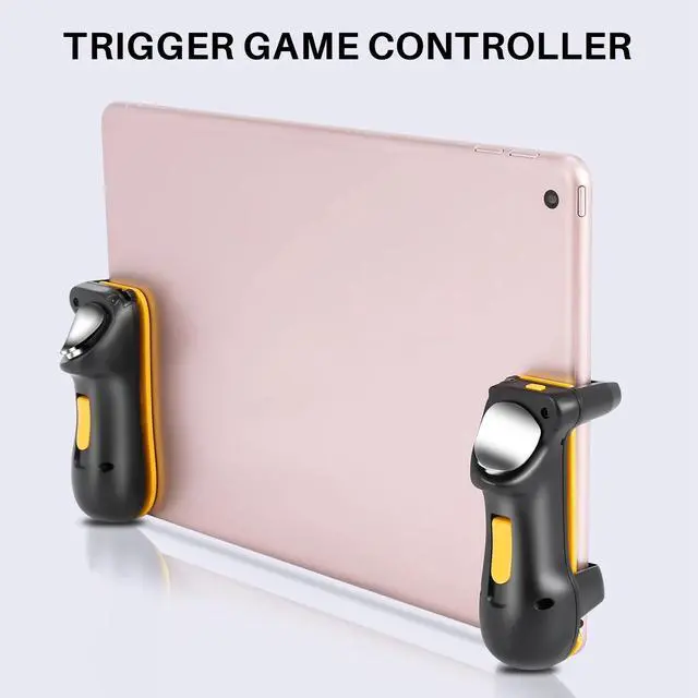 Alt view image 2 of 3 - Trigger Game Controller Capacitance L1R1 Fire Aim Button Gamepad Joystick For Ipad Tablet FPS Game For PUBG