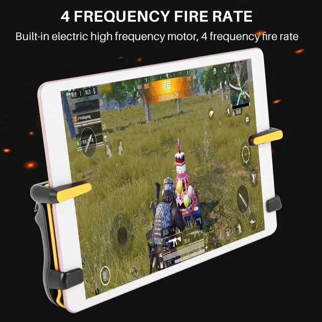 Alt view image 3 of 3 - Trigger Game Controller Capacitance L1R1 Fire Aim Button Gamepad Joystick For Ipad Tablet FPS Game For PUBG