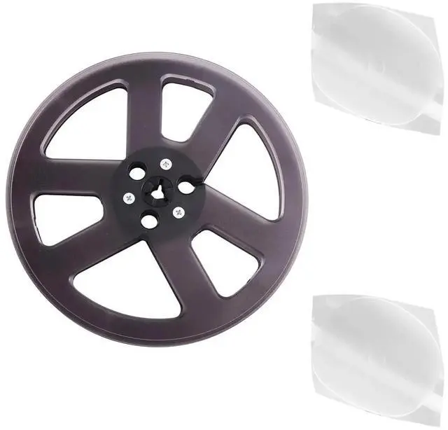 Alt view image 3 of 3 - 7 Inch 6 Holes Sound Tape Empty Reel for ReVox Studer Recording Takeup Reel Replacement Opening Machine Part