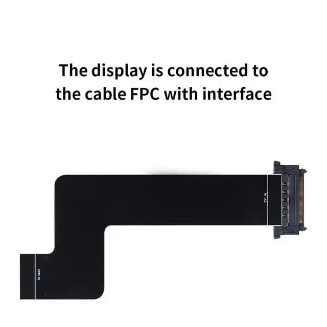 Alt view image 3 of 3 - For K1max Display Screen Connection Cable FPC with Interface K1 MAX 3D Printer Replacement Parts