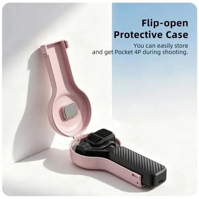 Alt view image 2 of 6 - Protective Cover for 4P Anti-Scratch Flip Hard Shell Case for 4P Accessory A