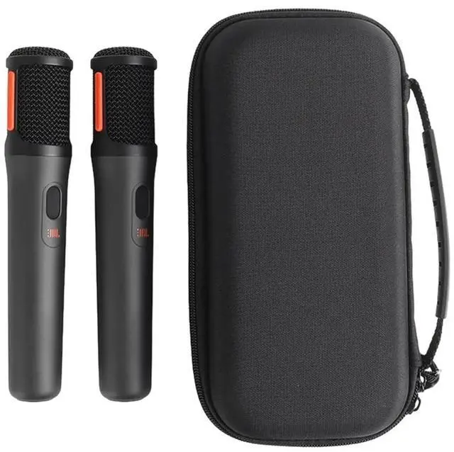 Main image of Microphone Carrying Case for Dual Microphone System Storage Bag for Handheld Mic