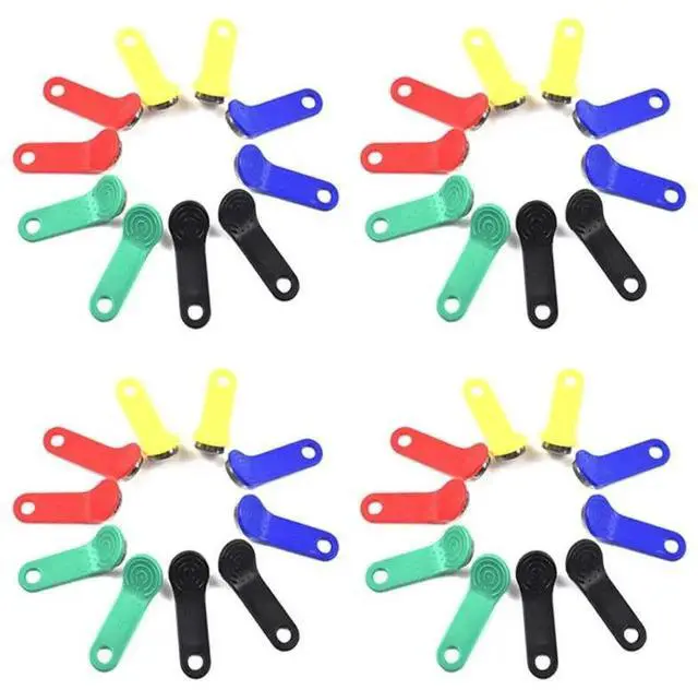 Main image of 40Pcs/Lot Rewritable RFID Contact Memory Key RW1990 Ibutton For Copy Card Sauna Dallas Keys Cards