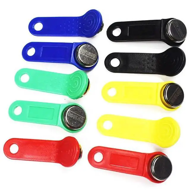 Alt view image 2 of 3 - 40Pcs/Lot Rewritable RFID Contact Memory Key RW1990 Ibutton For Copy Card Sauna Dallas Keys Cards