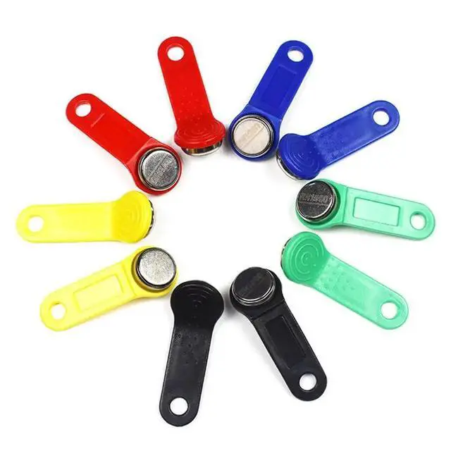 Alt view image 3 of 3 - 40Pcs/Lot Rewritable RFID Contact Memory Key RW1990 Ibutton For Copy Card Sauna Dallas Keys Cards