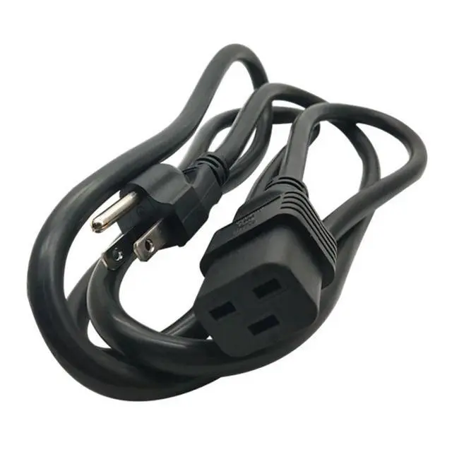 Main image of US Nema 5-15P to C19 AC Power Extension Cable Cord Nema 5-15P to IEC 320 C19 Power Cord(US Plug,1M)