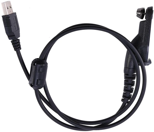 Alt view image 3 of 3 - USB Programming Cable Cord Lead For Radio XPR XIR DP DGP APX Series Walkie Talkie L Type Plug