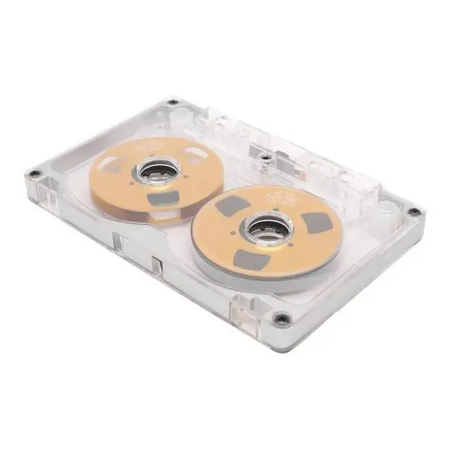 Alt view image 3 of 6 - 55 Minute Blank Tape Disk Double-Sided Metal Small Open Disk Blank Cassette Tape Tape Disk