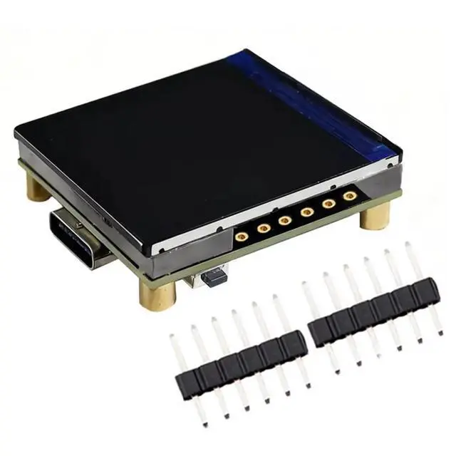Alt view image 2 of 6 - -C6 1.3" LCD RISC-V Development Board, ST7789 240x240 Display, BLE 5 for , SD-Port QST LVGL