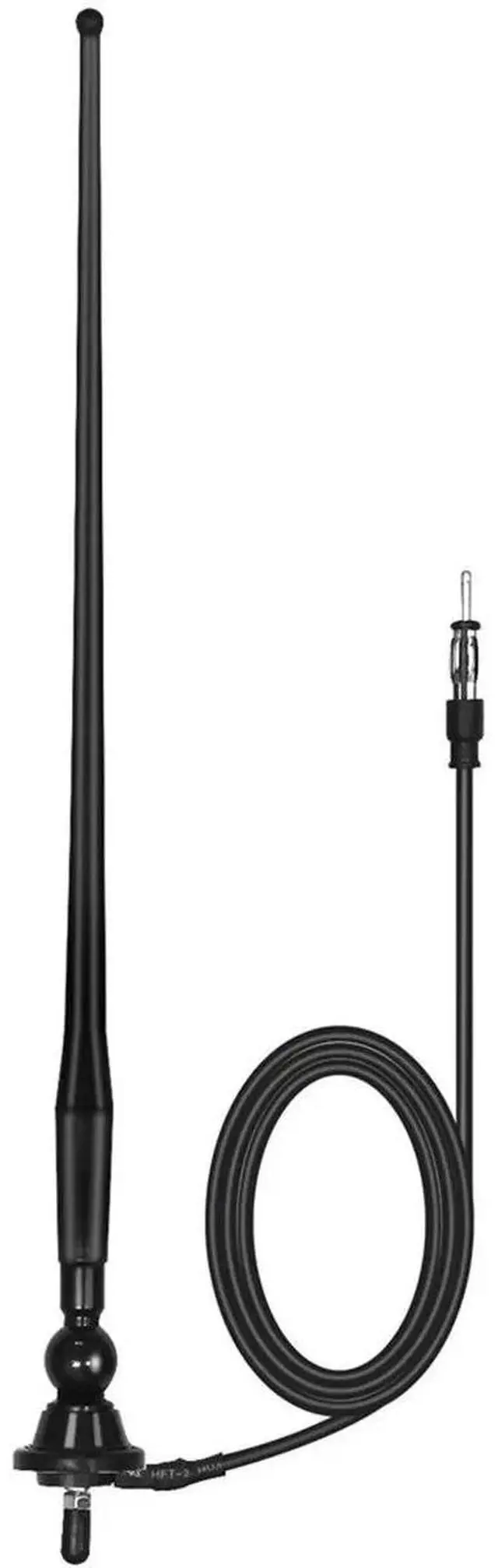 Alt view image 3 of 3 - Marine Waterproof Antenna - Rubber Duck Dipole Flexible Mast, Supports FM/AM for Boat Radio, Car, ATV, UTV, RZR, SPA