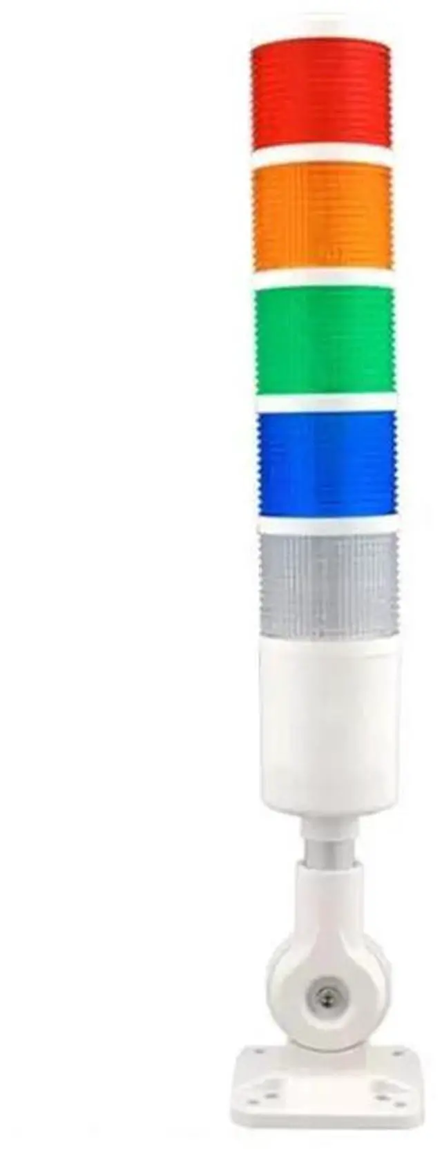 Main image of Industrial LED Signal Tower Lights DC12-24V Warning Light System Includes Steady/Flashing Modes And Light Strips