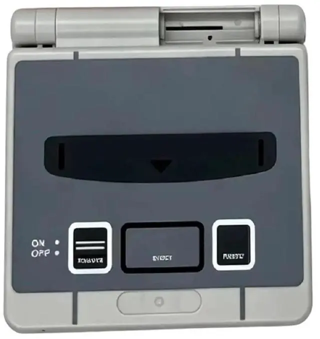 Alt view image 2 of 3 - For SP Replacement Shell Full Set Drop-Proof Scratch- Retro Game Console Mod Kit for Advance SP