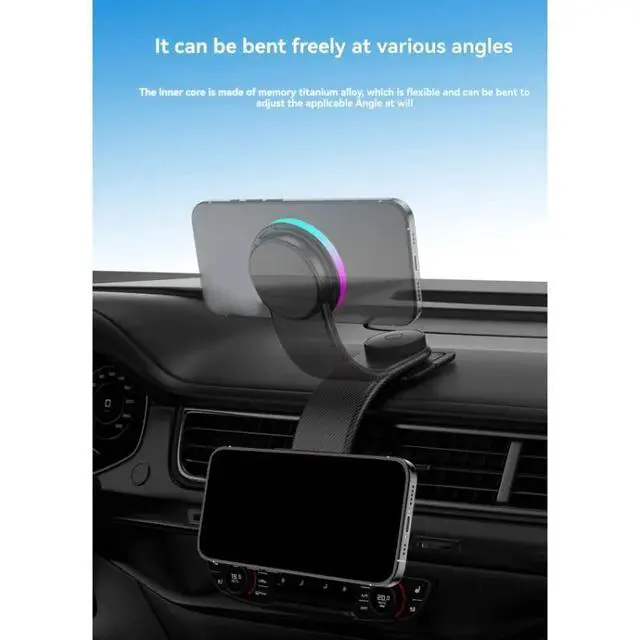 Alt view image 2 of 6 - Car For Phone Magnetic Car Bracket Car Navigation Suitable For