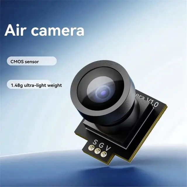 Alt view image 2 of 3 - Air Camera 600TVL CMOS Sensor 4:3 141° FOV FPV Camera for Racing Freestyle