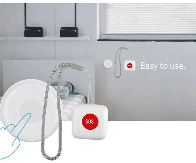 Alt view image 3 of 6 - IDUD Elderly Alarm Remote Control Alarm Waterproof Emergency Panic Button Switch Remote Control