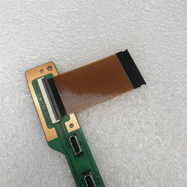 Main image of 1pcs Side Panel for Slim Console EDF-040 Side Panel Board with 50pin Flex Cable TYPE-C Port TYPE-A Interface Repair