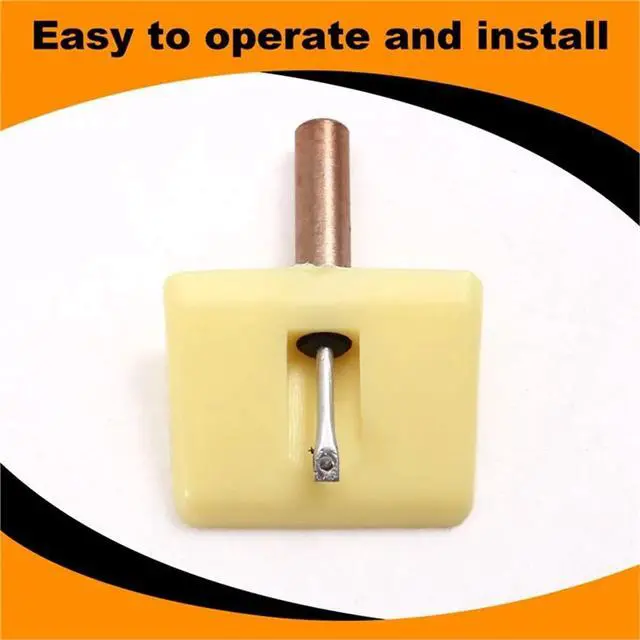 Alt view image 2 of 6 - Stylus Needle Replacement for Seeburg JukeBox V204 P340 345 4728-D7 Vinyl Phonograph Turntable Part with Brush