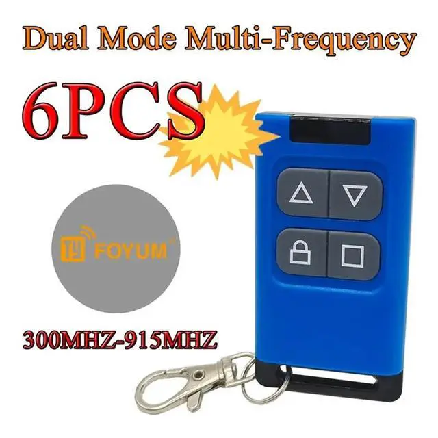 Alt view image 2 of 6 - Garage Gate Door Opener Duplicator Multi Frequency 300-915Mhz Copy Remote Controller Rolling Fixed Code Remote Control