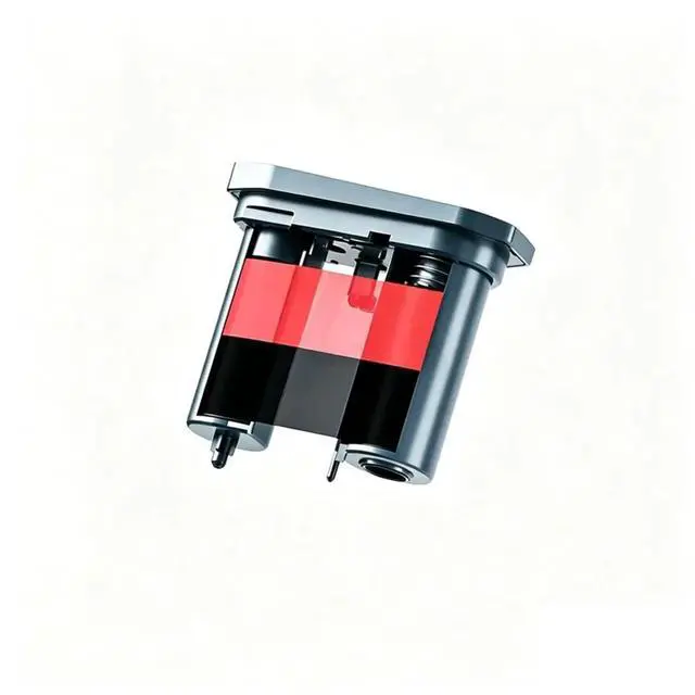 Main image of Compatible Labeling Ribbon for M2 Thermal Transfer Label Printer, 24 Meters, Clear Long-Lasting Print Color Red/Black