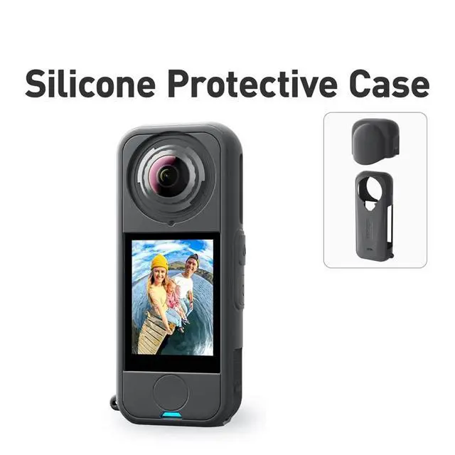 Alt view image 2 of 3 - Full Body Protective Case for X4 Air Shockproof Dustproof Silicone Cover with Lens Cap