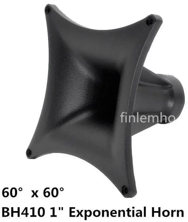 Main image of 1PC Speaker Horn Tweeter Waveguide 1 Inch 60° x 60° Eminence BH410 Replacement For Home Theater Professional PA System