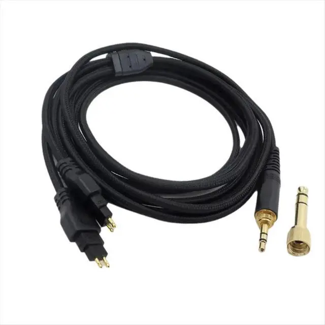 Alt view image 2 of 6 - Earphone Cable 3.5mm to 6.35mm Audio Cord for HD580 HD600 HD650 660s Headset Cable Earphone Accessories