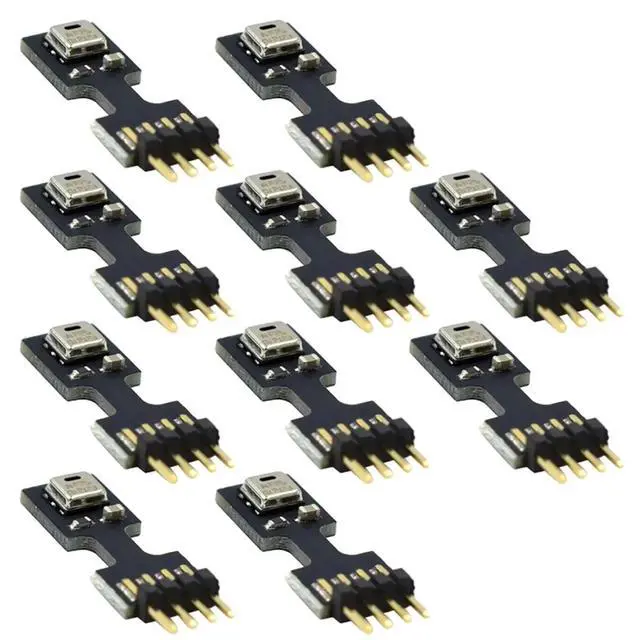 Alt view image 3 of 3 - 10pcs AHT25 Integrated Temperature and Humidity Sensor-Pin Type/Waterproof and Dustproof/Temperature Compensation ASAIR