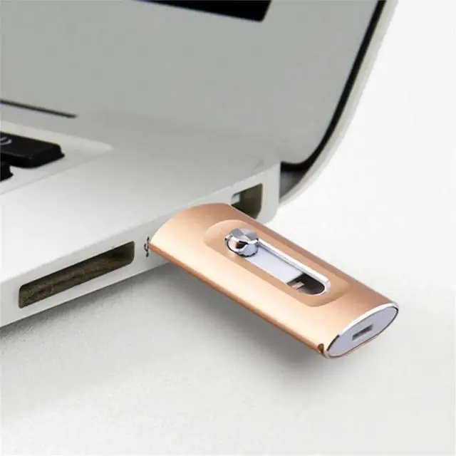 Alt view image 2 of 3 - OTG Stick USB 3.0 Flash Drive 128GB,USB TypeC Pendrive,4in1 Memory Expansion Backup UDisk,Dual Interface USB Drive A