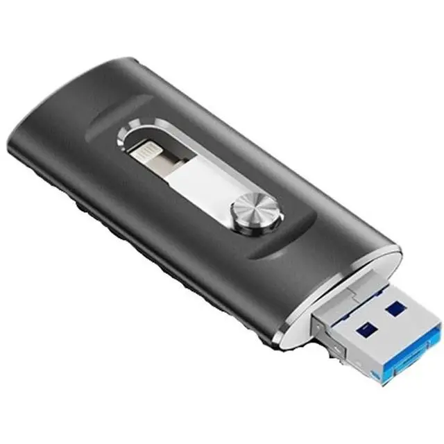 Alt view image 3 of 3 - OTG Stick USB 3.0 Flash Drive 128GB,USB TypeC Pendrive,4in1 Memory Expansion Backup UDisk,Dual Interface USB Drive A
