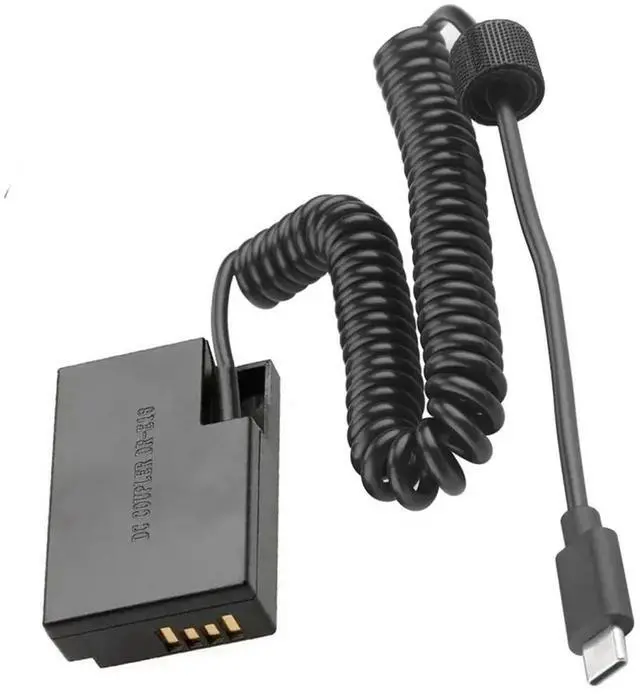 Main image of -E18 -E18 LP-E17 Dummy Type-C Power Coupler for 200D 200D II 250D 750D 760D Camera AC Adapter Kit