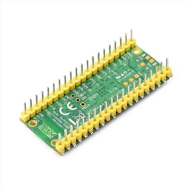 Main image of For 2 W Microcontroller Development Board RP2350 Chip Support Bluetooth, Soldered Yellow Header