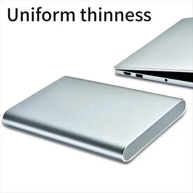 Alt view image 3 of 3 - 2.5Inch External Mobile Hard Disk High Speed USB 3.0 640GB Storage Hard Disk for Laptop Desktop PC Silver