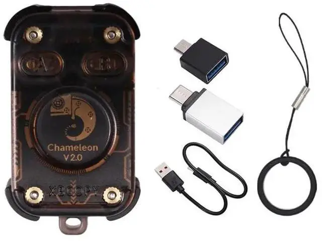 Main image of Chameleon V2.0 RFID Smart Chip Reader Emulator Duplicator 125Khz 13.56Mhz Card Decode Restart Chameleon Ultra V2.0