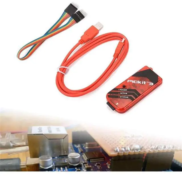 Main image of 1PCS PICkit3 Electronic Chips Emulator MPLAB PICkit 3 PIC Microcontroller Chip in-Circuit Debugger Programmer