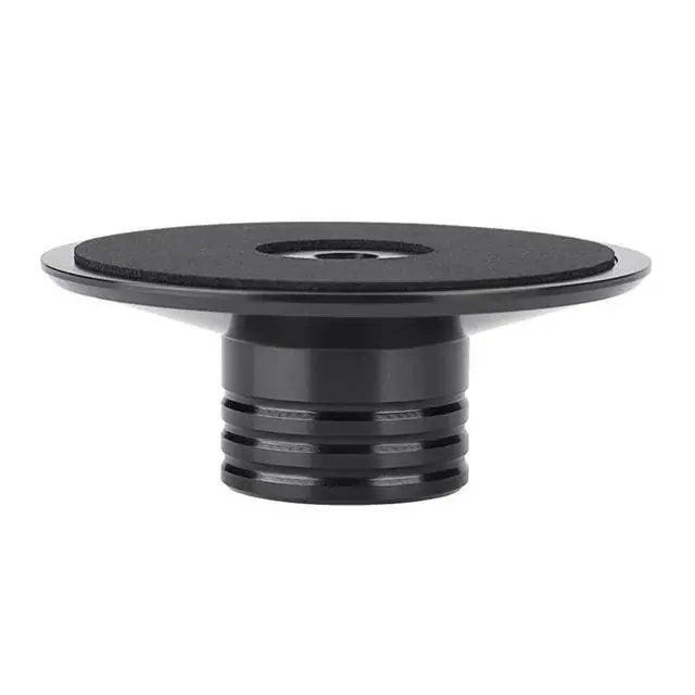 Alt view image 3 of 3 - LP Vinyl Record Player Balanced Metal Disc Stabilizer Weight Clamp Turntable Hif