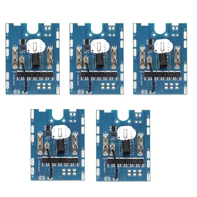 Alt view image 2 of 3 - 5Pcs for 5S 21V 6MOS Li-Protection Board 30A with Temperature Protectiona Electric Tools