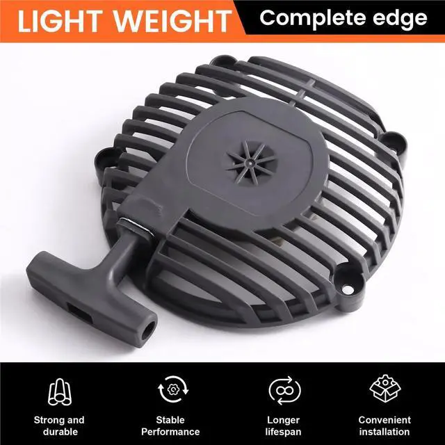 Alt view image 2 of 3 - Chainsaw Housing Fit for Hus 125BV 125BX 125BVX Leaf Blower Pull Replacement 545111701 545111801