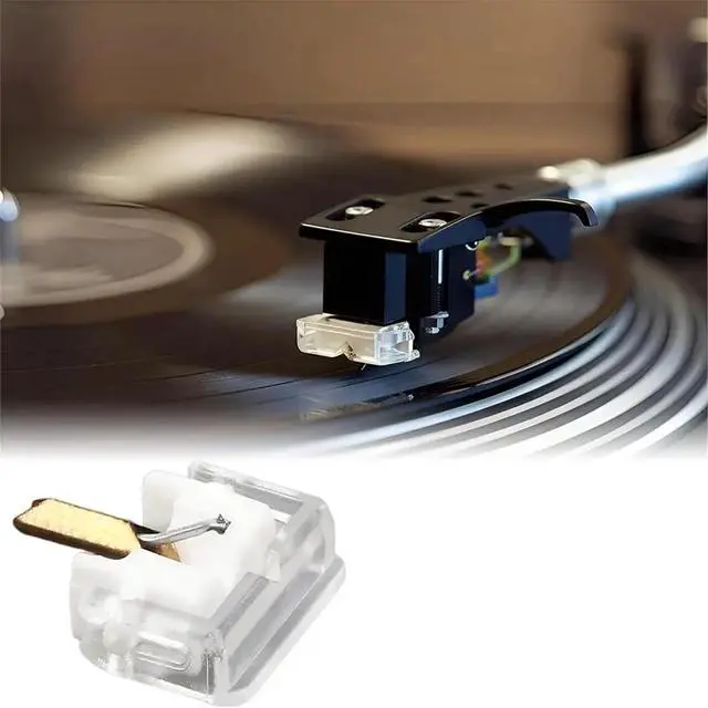 Alt view image 2 of 3 - Needle Stylus Replacement for M44-7 N44-7 M44-3 M55E,DUAL DN305 DN306, N44-7 Cartridge Turntable