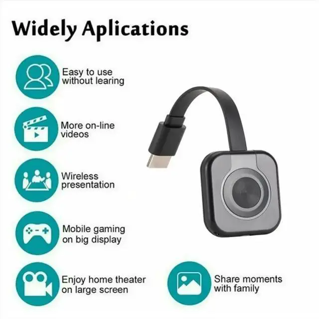 Alt view image 2 of 3 - W13 TV Dongle Receiver HD for for Miracast HDTV Display Dongle for Ios Android