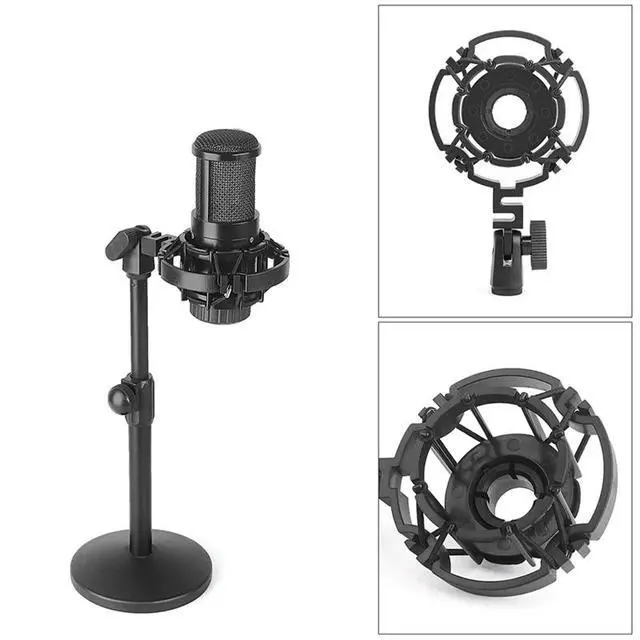 Alt view image 3 of 3 - 2X Spider Microphone Shock Mount Condenser Microphones Universal Shockmount Stand Microphone Mount-AAAE