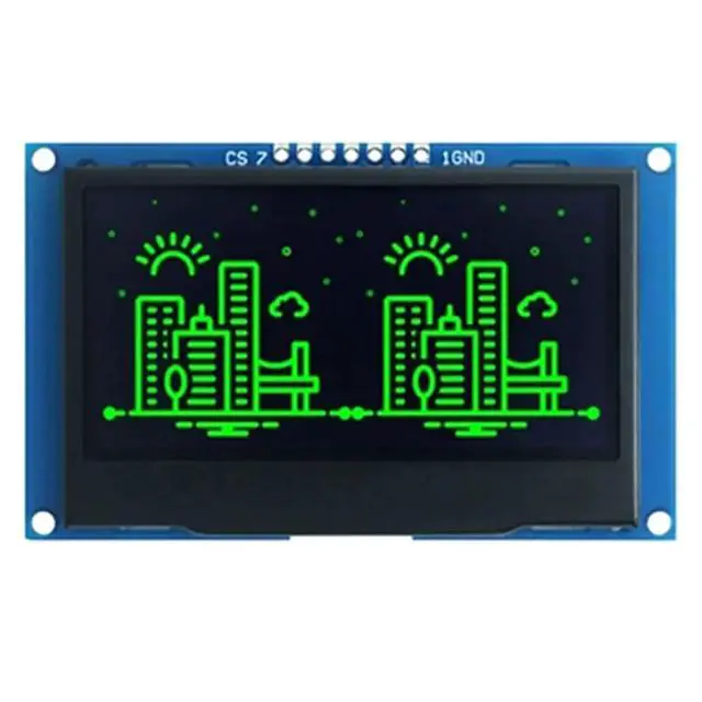 Alt view image 2 of 3 - 2.42-Inch OLED Display Module SSD1309 Driver - 128x64 Resolution, SPI Interface (7-Pin) COG Monochrome Screen