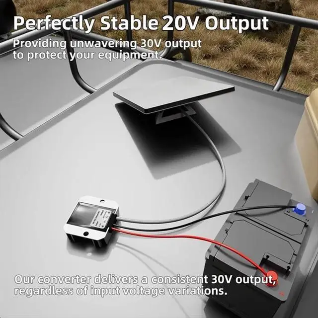 Alt view image 3 of 6 - Mini DC 12V Power Adapter Converter for Mini Power Supply Step Up to 20V 3A Conversion Kit DC Male Plug